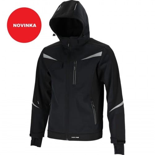 Pracovná bunda softshell čierna Lahti Pro