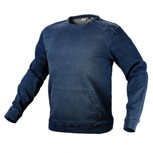 Pracovná mikina bez kapucne DENIM NEO