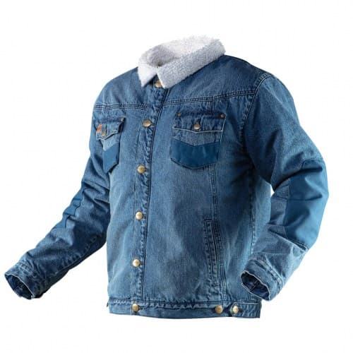 Pracovná bunda zateplená rifľová DENIM NEO
